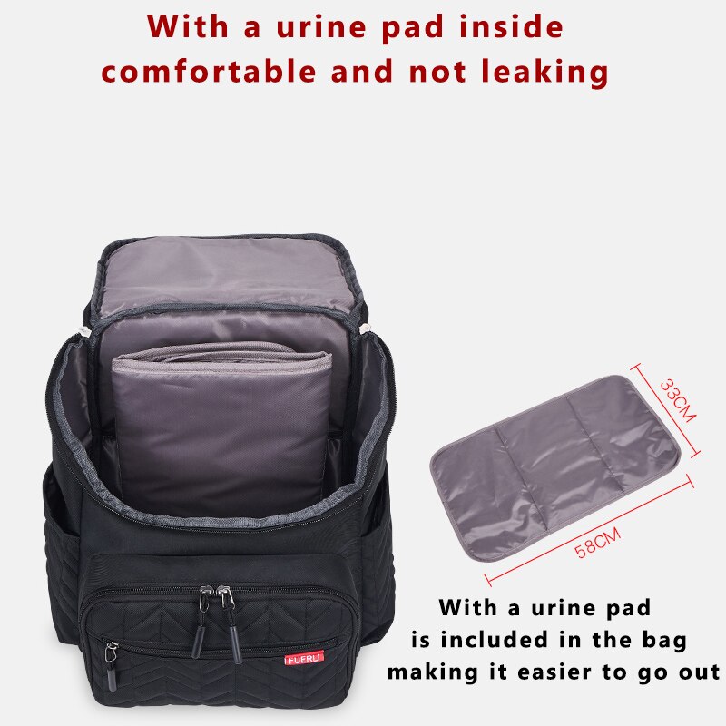 Luxurious Baby Diaper Backpack