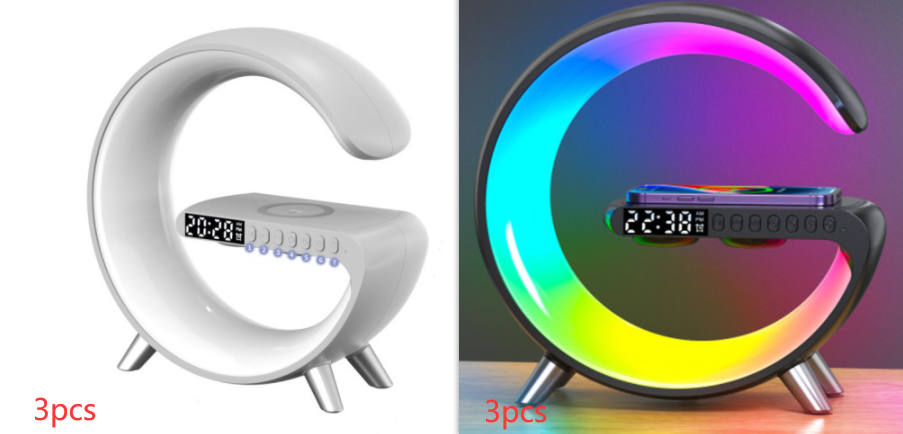 Futuristic LED Lamp Wireless Charger