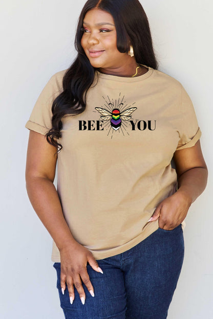 Simply Love Full Size BEE YOU Graphic T-Shirt